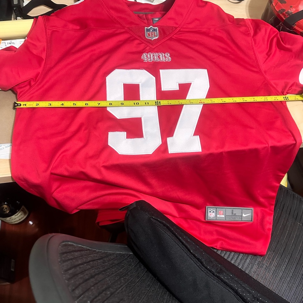 Brand new Nick Bosa’s jersey